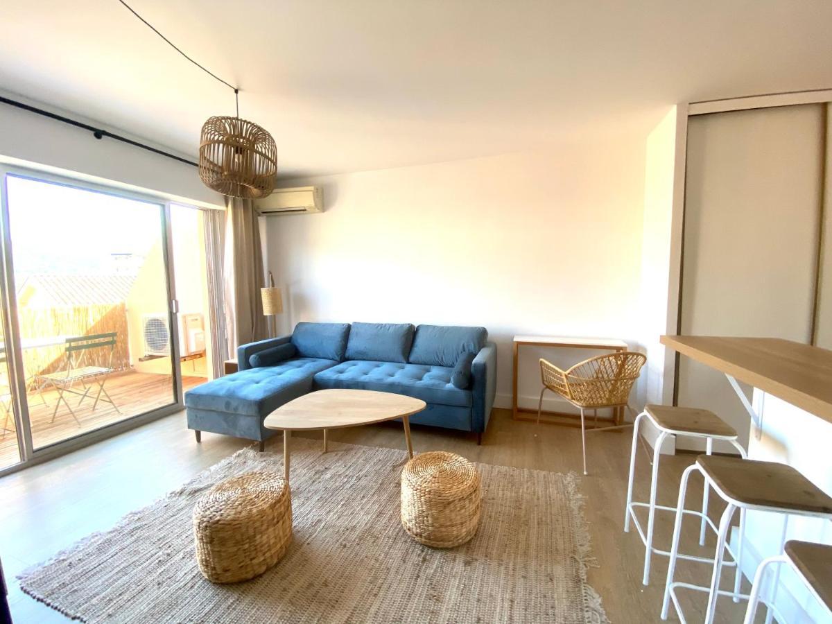 Superbe T2 Equipe Proche Centre Ville Ajaccio Avec Parking Bagian luar foto